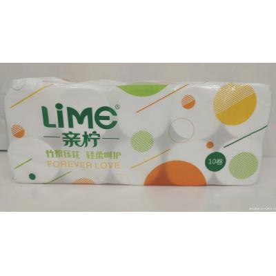 亲柠2000g天然纯品卷纸